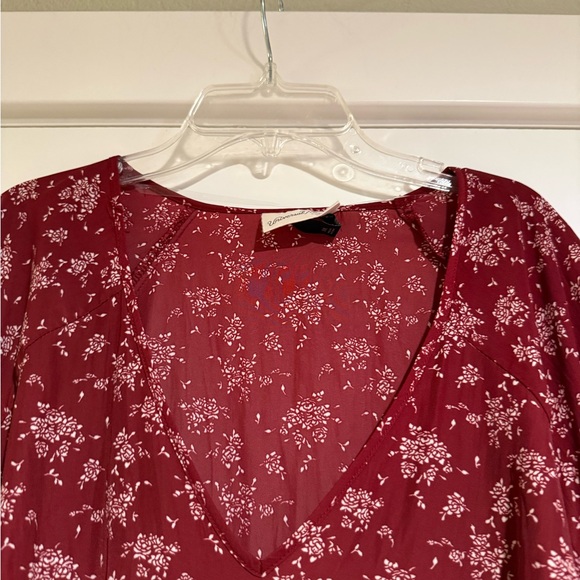 🥨Women's Bell Long Sleeve Godet Mini A-Line Dress - Picture 4 of 6